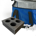 Tassihoidikud, kaasav&otilde;etavad kandikud, vahukohvikandjad, toidujoogikandjad, 4 Holes