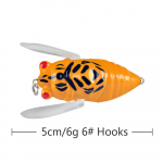 Veepinna simulatsiooniga putukate p&uuml;&uuml;gis&ouml;&ouml;t 5cm/6g landid 4.5cm/ 5g