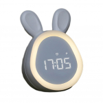 Kid Rabbit &auml;ratuskell &ouml;&ouml;valgusega Astmeta h&auml;mardamisega LED digitaalne &auml;ratuskell