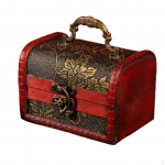 Ehtekarbi kosmeetikahoidla Antiikne s&uuml;nnip&auml;evakingituse karp Copper