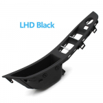 LHD RHD siseukse t&otilde;mbek&auml;epideme k&auml;etoe paneeli trimm ilma peeglita kokkuklapitav nupp BMW 5-seeria F10 F11 F18 520 523 525 528 530 jaoks LHD Black