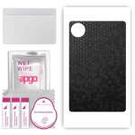 apgo skin sticker film foil vinyl for the BACK compatible with Realme Pad 2&nbsp;WiFi, scratch-resistant, easy to install - Black Honeycomb