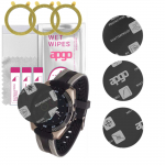 3x apgo MATTE Hybrid protective glass compatible with Garett G35S, flexible nano glass, great replacement for tempered glass, scratch-resistant, full