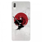 Jaapani Bushido Samurai k&otilde;va &uuml;mbris Sony Xperia L1 L2 L3 X XA XA1 XA2 Ultra E5 XZ XZ1 XZ2 Compact XZ3 M4 Aqua Z3 Z5 Premium jaoks Sony Xperia L1