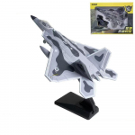 1/100 Scale F-22 Raptor h&auml;vitaja survevalatud lennukimudeli jahim&auml;nguasi 1/100Size:21.1*15.1*5.5cm