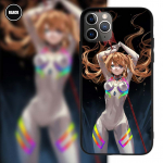 Anime Evangelions Asuka EVA telefoni&uuml;mbris iPhone 11 12 Pro Max 13 Mini 7 Plus X XS XR Apple 6 6S 8 SE 5 5S Fundas tagakaane Co jaoks iPhone 11