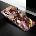 Genshin Impact Game telefoni&uuml;mbris Xiaomi Redmi Note 11 10 9 8 Pro 11T 5G 10T 10S 9S 9T 9i 9C 9A 8T Pehme TPU must kate Funda jaoks Redmi 8
