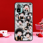 Deku Izuku Midoriya Minu kangelane akadeemia Redmi Note 10 Pro &uuml;mbrisele Redmi Note 11 Pro Note 8 9 Pro 9S 10S 11S 9C 9A 9T kattele Redmi 7