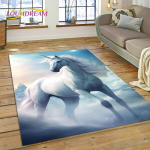 Multikas Armas &Uuml;kssarvik T&uuml;druk Kingitus Vaip Vaip Kodu Elutuba Magamistuba Diivan Uksematt Dekoratsioon, Laste M&auml;nguala Vaip Libisemiskindel P&otilde;randamatt 100x120cm