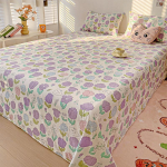 1 tk Cartooni lame voodilina &uuml;he-/queen-/king-suuruses Reactive Prinditud pealislina kaheinimesevooditele Armas koeravoodi lapik voodilina lastele 120x230cm 1pc