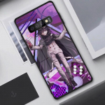 DanganRonpa telefoni&uuml;mbris Samung A32 A51 A52 NOTE 10 20 S10 S20 S21 S22 Pro Ultra Black PC klaasist telefoni &uuml;mbris Samsung S22