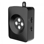 Koera haukumisvastane seade koos 3 k&auml;iguga ultraheliga koerte haukumise kontrollimise t&otilde;rjeseadmetega, laetav ja must