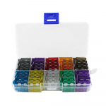 100 tk. Auto keskmise suurusega standardsed terakaitsmed 2A 3A 5A 7,5A 10A 15A 20A 25A 30A 35A s&otilde;idukile