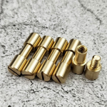 5 tk/partii messingist needi kruviga lihvimine ise tehes noa k&auml;epideme kinnitusdetailid tarvikud Taktika Lukk Neet isetehtud k&auml;sit&ouml;&ouml;tarbed Brass 4mm 5pcs