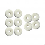 10 t&uuml;kki vildist seibid, padi, vastupidav, asendada muusikalised osad vaskpuhkpill euphonium