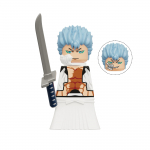 Anime BLEACH ehitusplokid Ichigo Kurosaki Getsuga Tenshou Yamamoto Genryusai Shigekuni figuurid Tellised KDL816 KDL820 KDL824