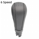 Must nahast pall Gear Hand Speed ​​k&auml;iguvahetusnupp Volvo S60 S80 V70 XC70 pliiatsi hoova k&auml;iguvahetaja pliiatsi auto stiilitarvikud