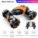 Uus RC-auto 4WD-raadiojuhtimistrikk-auto žestiga induktsioon-v&auml;&auml;natav maastikus&otilde;iduk Kergemuusika-drift-m&auml;nguasi, kiire ronimis-RC-auto Handle remote control 1 battery sinine