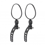 2tk jalgratta tahavaatepeegel 360. Reguleeritav p&ouml;&ouml;ratava nurgaga peegel jalgratta juhtrauda v&auml;listingimustes V7I6 Elliptical mirrors-2pcs