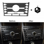 S&uuml;sinikkiust keskkonsooli paneeli katte trimm Ford Exploreri 2013-2019 jaoks