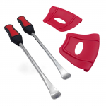 Mootorratta Jalgrataste Rehvi Vahetus Heebel T&ouml;&ouml;riistakomplekt Sulam Autot&ouml;&ouml;stuslik Lusikas Rehvikomplekt Lihtsad K&auml;epidemed Rehvi Parandamiseks Hooldus must