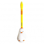 Silikoonist tualetihari koos p&otilde;hjaga pardi kujuga 360 kraadi puhastav seinale paigaldatav tualettpoti puhastusvahend harja puhastamiseks