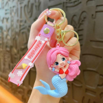 Rippuv Merineitsi v&otilde;tmehoidja Kaunistab armsa nuku auto v&otilde;tmehoidja koolikoti ripats kingitus