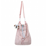 Pingutuspaelaga &otilde;lakott Multifunktsionaalne Kerge Veekindel Seljakott &Otilde;pilastele Tundideks Pendeldamiseks Seljakott roosa