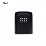 V&auml;listingimustes, k&otilde;rge turvalisusega seinale kinnitatav koduv&otilde;tme Seif Koodlukk Panipaik 4-kohaline must