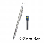 0,5 0,7 0,9 mm metallist mehaaniline pliiats kustutuskummiga