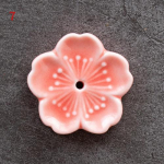 Cherry Blossom viirukip&otilde;leti Kodu keraamiline sisekujundus Viirukipulgahoidik Aroomiteraapia Viirukikontori Teemaja ornament 7