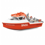 1/32 TX694 RC paat 2.4G elektriline harjadeta mootor 8km/h kiirus suur kiirus kaater mudel veekindel laev vees&otilde;iduk m&auml;nguasjad lastele must