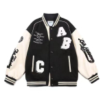 Vintage bomberjakk naistele Harajuku mood Kolledži vorm Varsity pesapallijakid &Uuml;legabariidiline t&auml;navamood Y2k S must