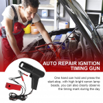 Automaatne stroboskooplamp 12V s&uuml;&uuml;te ajastuse valgus bensiinimootori tester s&uuml;&uuml;tek&uuml;&uuml;nla induktiivne ajastuse valgus auto tuvastamise diagnostikat&ouml;&ouml;riist CHINA