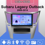 Android Carplay autoraadio Subaru Legacy Outback 2009-2014 multimeediumipleieri peakomplekti stereo GPS-navigatsioon BT WIFI 2+32GB 1+16GB