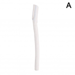 T&auml;iustatud kulmude trimmimisnuga, ohutu kriimustusvastane kulmude meestele raseerimismasinate komplekt ja W0G9 white-1pcs