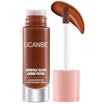 UCANBE Halo Glow Liquid Filter Face Complexion Booster s&auml;ravale nahale kogu p&auml;evaks - 25,8 g, 1 tk brown