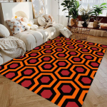 Kaasaegne geomeetrilise mustriga vaip The Shining Honey Vaip Suur ala vaip elutuppa magamistuppa Dekoratiivne vaip libisemiskindel pestav p&otilde;randamatt 140x200cm-55x79in