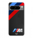 Coque - MANIACASE - Google Pixel 8a Pro - Souple - Noir - BMW M Power Logo