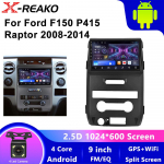 Auto multimeediam&auml;ngija Ford F150 P415 Raptor 2008-2014 juhtmevaba Carplay Android Auto Wifi 2din 4 core 1GB+32GB carplay