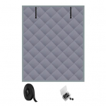 Isoleeritud aknakatted 3-kihilise disainiga suure tihedusega Oxfordi riidest rullimisrihmad talvised termilised XL