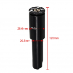 Alumiiniumisulamist sulepea ja Ahead jalgratta juhtraua varre t&otilde;usuadapter 22,2 mm/20,8 mm kuni 28,6 mm 1 1/8 tolli jalgrattatarvikud