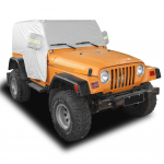 210D Veekindel Poolkatuse Pealiskate JEEP Wrangler JK JL 2-ukselisele / 4-ukselisele 2007-2020 V&auml;liskaitsekate Lumi Vihm Tolm