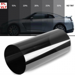 Autoklaasi toonkile 5% 25% 50% VLT k&auml;igukasti kile isolatsioonivalgusti auto kodu UV-vastase p&auml;ikesekaitse kleebised kleebised 100*50cm 25 Percent Clear