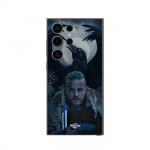 Coque Samsung Galaxy S25 Ultra Vikings ragnar lothbrok corbeau Maniacase