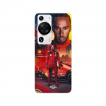 Coque Huawei P60 Pro Lewis Hamilton Scuderia Ferrari F1 officiel Maniacase