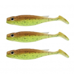 3 tk 7,5cm/2,6G pehme p&uuml;&uuml;gilant koos s&auml;deleva aeru sabaga Realistlik biooniline v&auml;rviline silikoonist tehiss&ouml;&ouml;t magevee merevee kalap&uuml;&uuml;gi tarvikud C