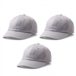 3 Casquettes grises &agrave; customiser - Cricut