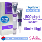 [MISSHA] Time Revolution Retinol 500 Shot Galvanic Silmakreemi Duo Komplekt 1 set (15ml+15ml refill)