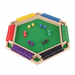 Sulge Karbi Lauam&auml;ng 12 t&auml;ringuga Hariv T&auml;ringustrateegiam&auml;ng 2-6 m&auml;ngijale Lapsed T&auml;iskasvanud Pere&otilde;htu Pidulik Interaktiivne Puidust Sulge Karbi M&auml;nguasi roheline